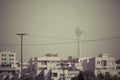 TEHERAN, IRAN - OCTOBER 03, 2016: Residential buildings in front