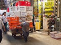 Tehran Grand Bazaar manual workers