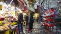 Tehran, Iran, April 2019: street food in Darband, Tehran city Iran. Restaurant beside the river