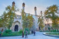 The minarets of Sepahsalar mosque, Tehran