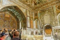 Takht e Marmar building at the Golestan Palace, Iran.