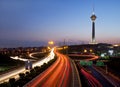 Tehran at night Royalty Free Stock Photo