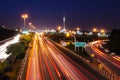 Tehran night Royalty Free Stock Photo