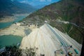 Tehri Dam of in Tehri Garhwal district of Uttrakhand. India\'s largest dam. Aerial view Tehri Dam