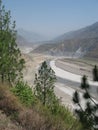 Tehri Dam under construction Royalty Free Stock Photo