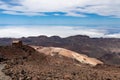 Teide - Altavista Mountain Refuge near summit of volcano Pico del Teide, Tenerife, Canary Islands, Spain. Royalty Free Stock Photo