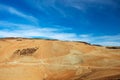 Teide National Park, Tenerife, Canary Islands - Gravel footpath of the Montana Blanca volcanic ascent trail, leading up to the 371