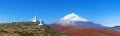 Teide Observatory and Mount Pico de Teide Royalty Free Stock Photo