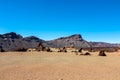 Teide - Panoramic view on mount Guajara seen from Minas de San Jose in Mount Teide National Park, Tenerife, Spain Royalty Free Stock Photo