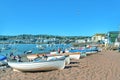 Teignmouth back beach in Devon UK Royalty Free Stock Photo