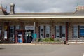 Teignmouth railway station in Devon
