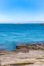 Teignouse lighthouse, Quiberon Royalty Free Stock Photo