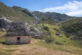 Teito, ancient hut at Saliencia Lakes, Somiedo