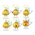 Tej cartoon designs as a cute angel character