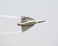 Tejas, the Light Combat Aircraft flying at Aero India Show 2013.