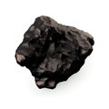 Tektite Meteorite close-up Royalty Free Stock Photo