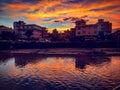 Teku Kathmandu sunset