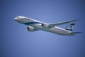 Dreamline 787 israeli Airline in aerial demonstration in Independence Day