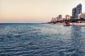 Tel aviv beach Royalty Free Stock Photo