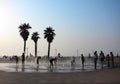 Tel Aviv Beach, Israel Royalty Free Stock Photo