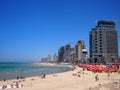 Tel Aviv Beach Royalty Free Stock Photo