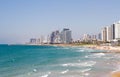 Tel-Aviv beach Jaffa Israel Royalty Free Stock Photo