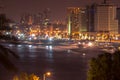 Tel Aviv Dusk Panorama, Israel Royalty Free Stock Photo
