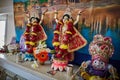 Tel Aviv - 10.05.2017: Hare Krishna Gaura Nitay form of God on a Royalty Free Stock Photo