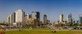 Tel Aviv, high-rise hotels. Panorama Royalty Free Stock Photo