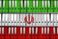 TEL AVIV, ISRAEL, 30 April 2018 - 3D Rendering for Israel revealing 100 000 Iranian files on secret nuclear program.