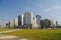 Tel-Aviv, Israel- December 9, 2010: View from the Tel Aviv quay