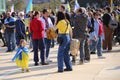 A meeting in support of Ukraine on Habima Square in Tel Aviv