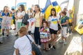 Protest against Russian aggression in Ukraine