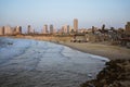 TEL AVIV, ISRAEL -Tel Aviv Mediterranean Sea. A very beautiful view of Tel Aviv, the beach and the sea Royalty Free Stock Photo