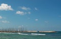 Tel Aviv, Israel, Middle East, Mediterranean Sea, beach, sailing, lighthouse, sailboat, summer, nature, landscape