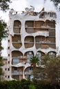 The Crazy House is a nine story postmodernist apartment house in Tel Aviv, Israel