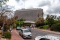 Hilton Hotel located by the beach of Tel Aviv, Israel Royalty Free Stock Photo