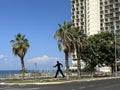 Urban sculpture on the Tel Aviv waterfront