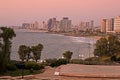 Tel Aviv, Israel. View from Jaffa on the sunset Royalty Free Stock Photo