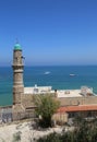 Al-Bahr Mosque or Sea Mosque in Old City of Jaffa, Israel Royalty Free Stock Photo