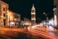 Tel Aviv, Jaffa / Israel, Jaffa Clock Tower in the evening. Old City Royalty Free Stock Photo