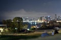 Tel Aviv - a night Tel Aviv from Jaffa Royalty Free Stock Photo