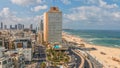 Tel Aviv panorama Royalty Free Stock Photo