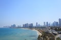 Tel Aviv Panorama from Old Jaffa Park Royalty Free Stock Photo