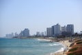 Tel Aviv Panorama with Skyscrapers, Israel Royalty Free Stock Photo