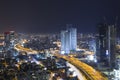 Panoramic Shot Of Tel Aviv And Ramat Gan Skyline Royalty Free Stock Photo