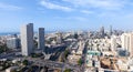 Tel Aviv skyline Royalty Free Stock Photo