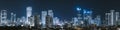 Tel Aviv Skyline And Ramat Gan At Night, Israel