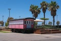 Tel Aviv-Yafo, Israel - July 23, 2022: Hatachana Complex, the old train station in Tel Aviv, Israel