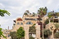 The house - museum of Ilana Goor is located on the top floor of one of the houses in the old city of Yafo, in Tel Aviv - Yafo city Royalty Free Stock Photo